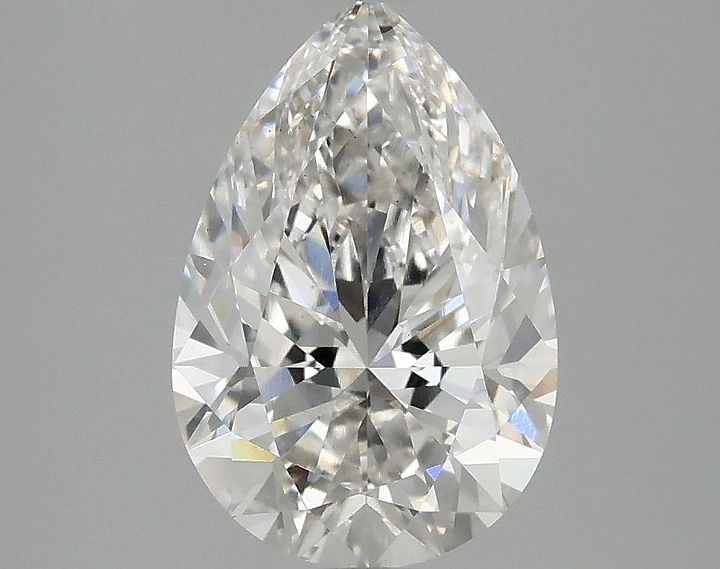 2.47 Carat Pear Shaped Excellent Cut VS1 IGI Certified Lab Grown Diamond