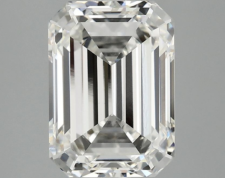 3.08 Carat Emerald Shaped Ideal Cut VS1 IGI Certified Lab Grown Diamond