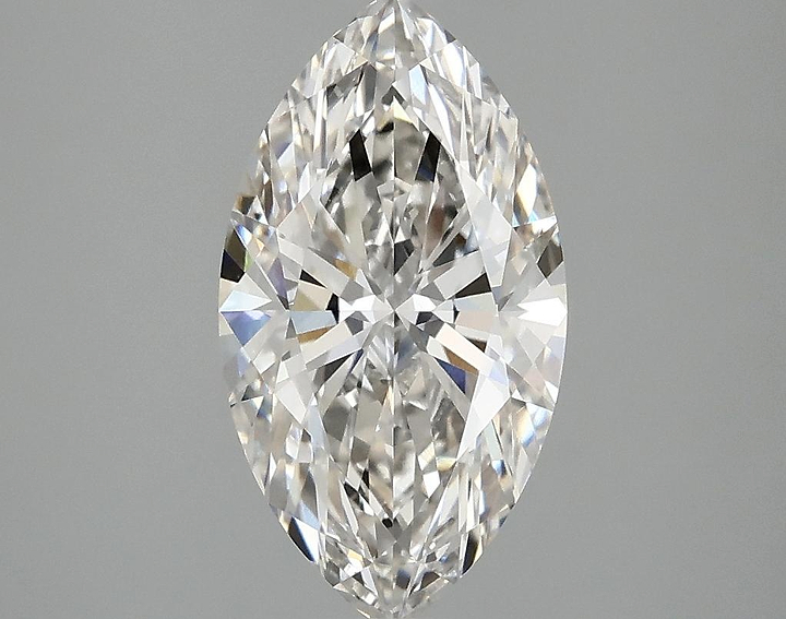 2.02 Carat Marquise Shaped Excellent Cut VVS2 IGI Certified Lab Grown Diamond