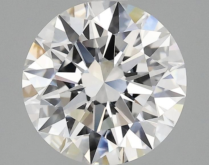 2.09 Carat Round Shaped Excellent Cut VVS2 IGI Certified Lab Grown Diamond