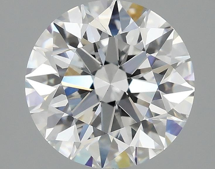 2.55 Carat Round Shaped Excellent Cut VVS2 IGI Certified Lab Grown Diamond