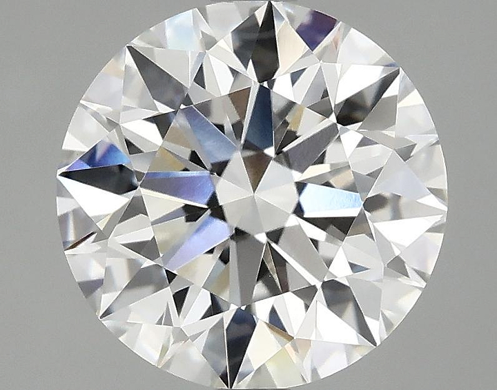 3.1 Carat Round Shaped Excellent Cut VVS2 IGI Certified Lab Grown Diamond
