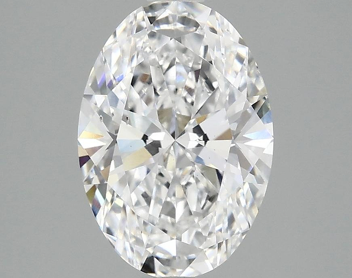 1.98 Carat Oval Shaped Ideal Cut SI1 IGI Certified Lab Grown Diamond