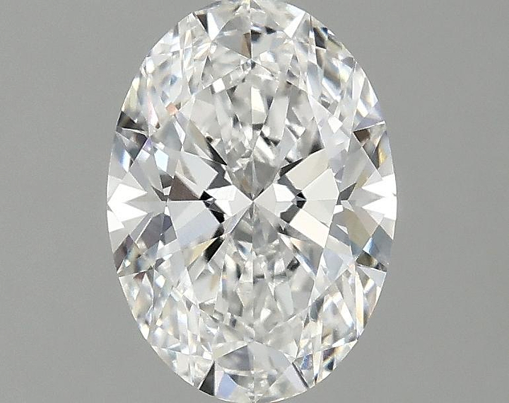 1.45 Carat Oval Shaped Ideal Cut VVS2 IGI Certified Lab Grown Diamond