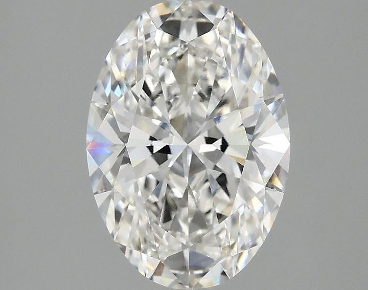 2.08 Carat Oval Shaped Ideal Cut VVS2 IGI Certified Lab Grown Diamond