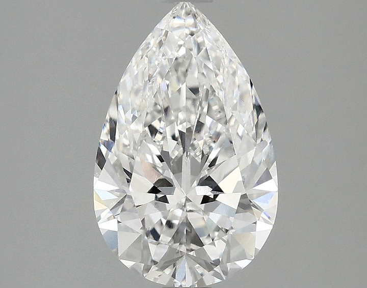 1.98 Carat Pear Shaped Ideal Cut VS1 IGI Certified Lab Grown Diamond
