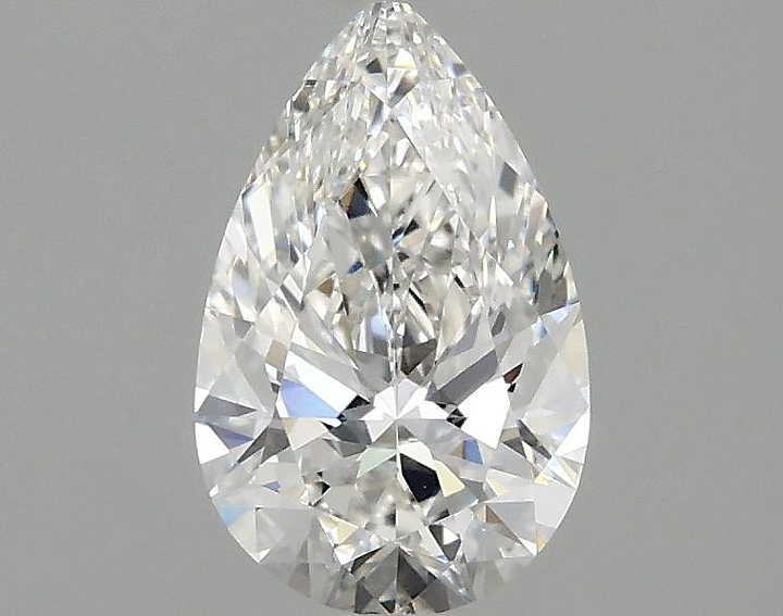 1.07 Carat Pear Shaped Ideal Cut VVS2 IGI Certified Lab Grown Diamond