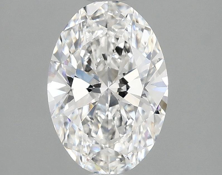 1.54 Carat Oval Shaped Ideal Cut VVS2 IGI Certified Lab Grown Diamond