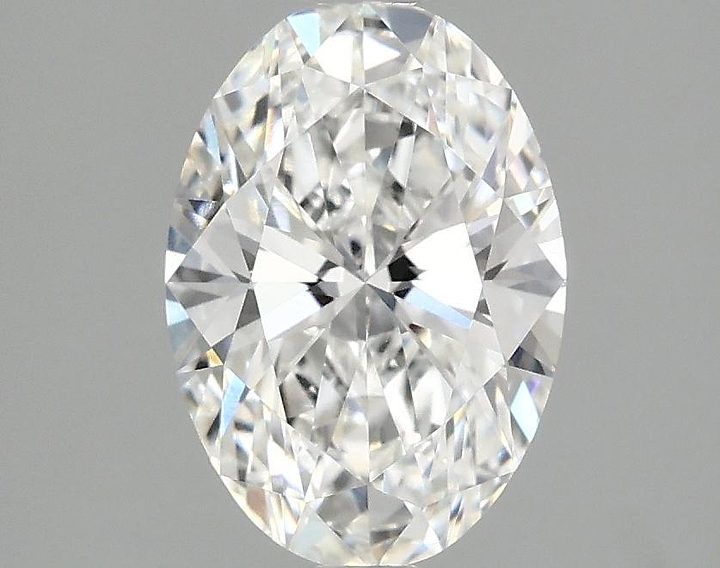 1.55 Carat Oval Shaped Ideal Cut VVS2 IGI Certified Lab Grown Diamond