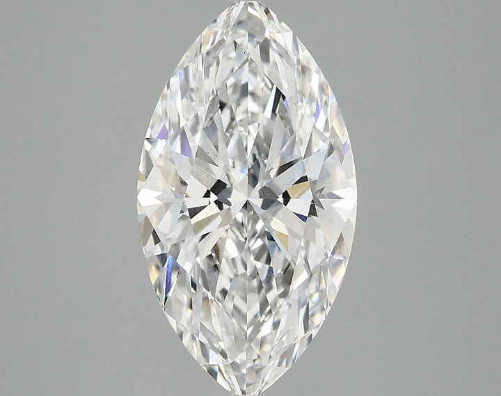 3.07 Carat Marquise Shaped Excellent Cut VS2 IGI Certified Lab Grown Diamond