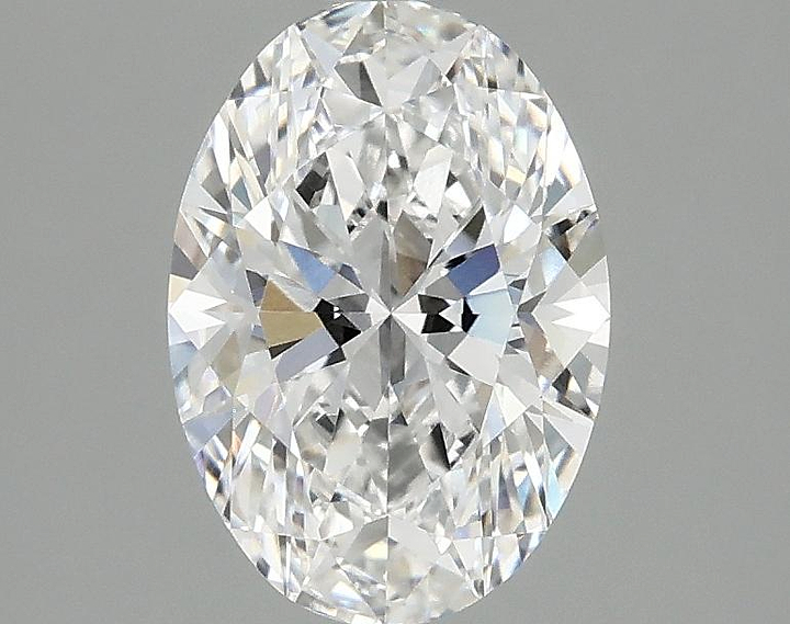 1.58 Carat Oval Shaped Ideal Cut VVS2 IGI Certified Lab Grown Diamond