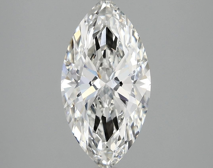 2.08 Carat Marquise Shaped Ideal Cut VVS1 IGI Certified Lab Grown Diamond