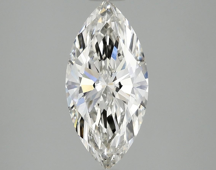 1.98 Carat Marquise Shaped Excellent Cut VVS2 IGI Certified Lab Grown Diamond