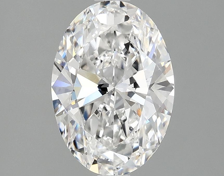 2.02 Carat Oval Shaped Ideal Cut VVS2 IGI Certified Lab Grown Diamond
