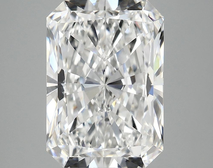 4.09 Carat Radiant Shaped Ideal Cut VVS2 IGI Certified Lab Grown Diamond