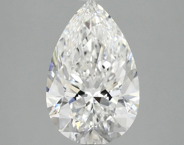 3.06 Carat Pear Shaped Ideal Cut VS1 IGI Certified Lab Grown Diamond