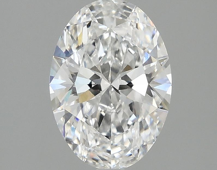 1.58 Carat Oval Shaped Ideal Cut VVS2 IGI Certified Lab Grown Diamond