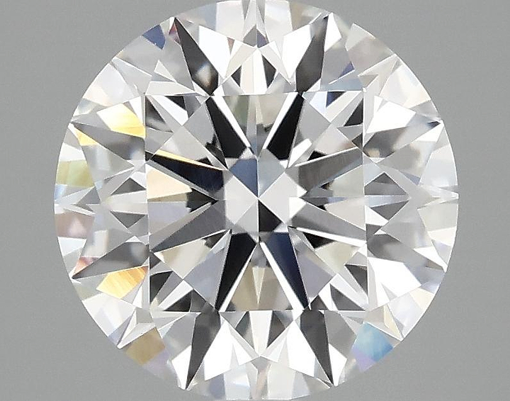 3.07 Carat Round Shaped Ideal Cut VVS2 IGI Certified Lab Grown Diamond