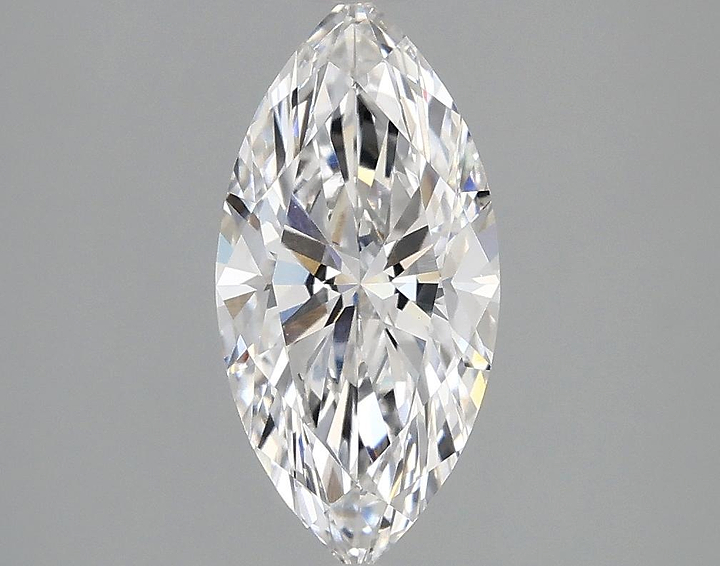 1.53 Carat Marquise Shaped Ideal Cut VVS2 IGI Certified Lab Grown Diamond