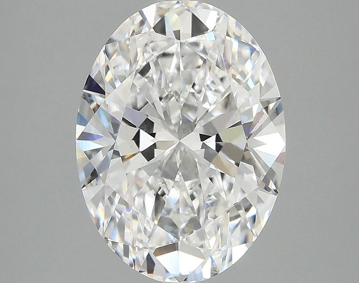 3.05 Carat Oval Shaped Excellent Cut VVS2 IGI Certified Lab Grown Diamond