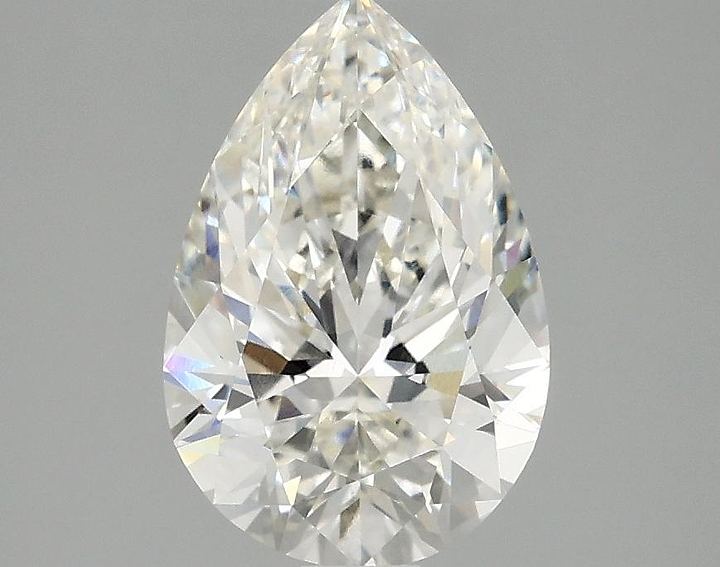 2.03 Carat Pear Shaped Excellent Cut VVS2 IGI Certified Lab Grown Diamond