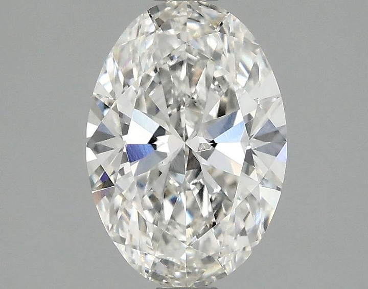 1.44 Carat Oval Shaped Ideal Cut VVS2 IGI Certified Lab Grown Diamond