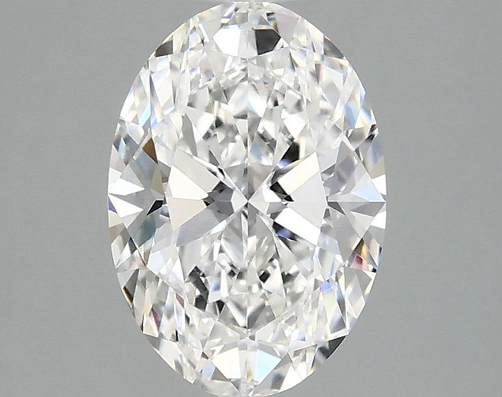 1.57 Carat Oval Shaped Ideal Cut VVS2 IGI Certified Lab Grown Diamond