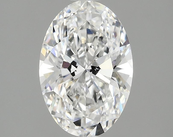 1.56 Carat Oval Shaped Ideal Cut VVS2 IGI Certified Lab Grown Diamond