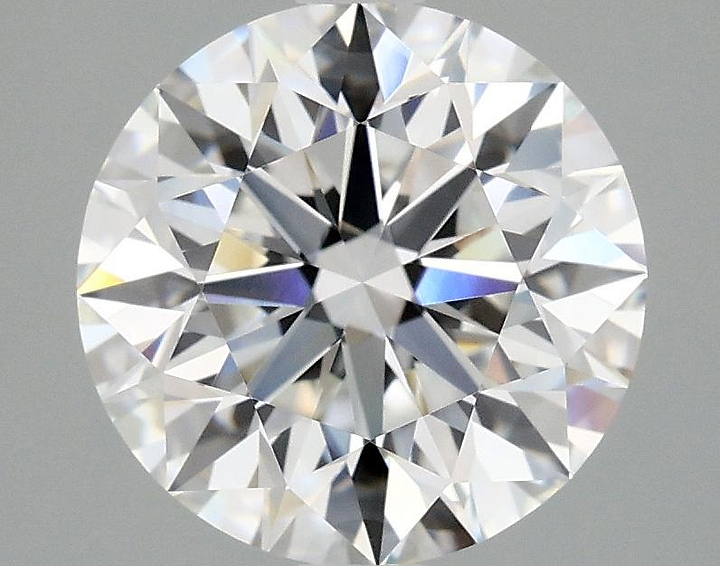 2.9 Carat Round Shaped Excellent Cut VVS2 IGI Certified Lab Grown Diamond