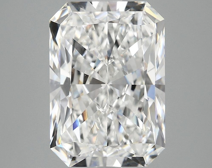 4.08 Carat Radiant Shaped Ideal Cut VVS2 IGI Certified Lab Grown Diamond