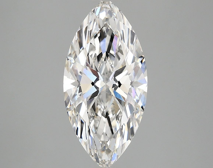 2.25 Carat Marquise Shaped Ideal Cut VS1 IGI Certified Lab Grown Diamond