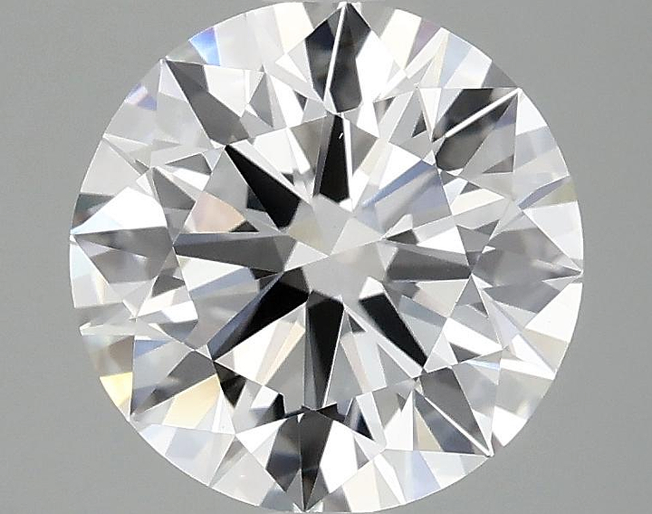 2.5 Carat Round Shaped Ideal Cut VVS2 IGI Certified Lab Grown Diamond