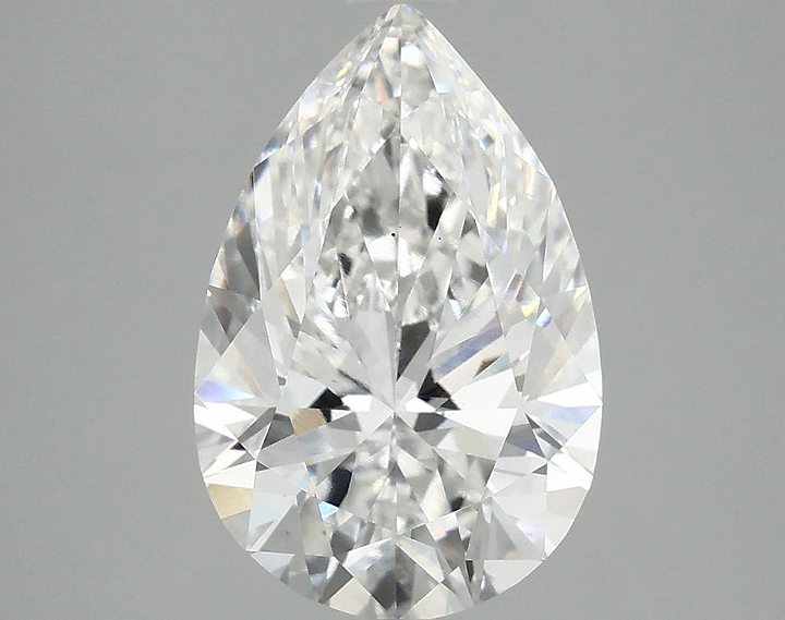 3.09 Carat Pear Shaped Excellent Cut VS1 IGI Certified Lab Grown Diamond