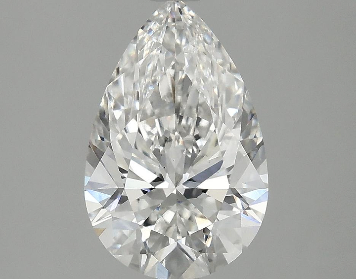 2.09 Carat Pear Shaped Ideal Cut VS1 IGI Certified Lab Grown Diamond
