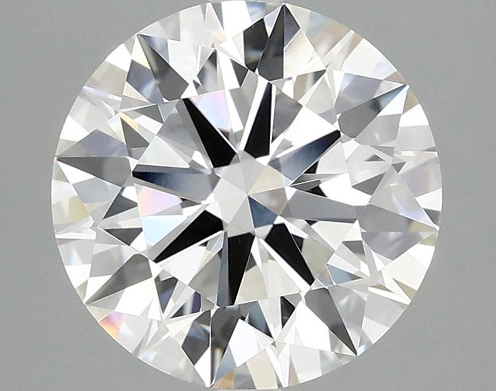 3.07 Carat Round Shaped Ideal Cut VVS2 IGI Certified Lab Grown Diamond