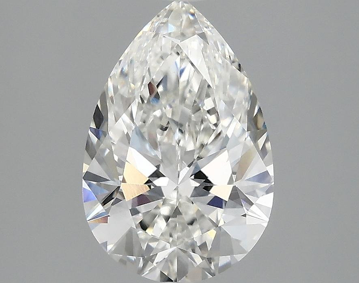 2.0 Carat Pear Shaped Excellent Cut VVS2 IGI Certified Lab Grown Diamond