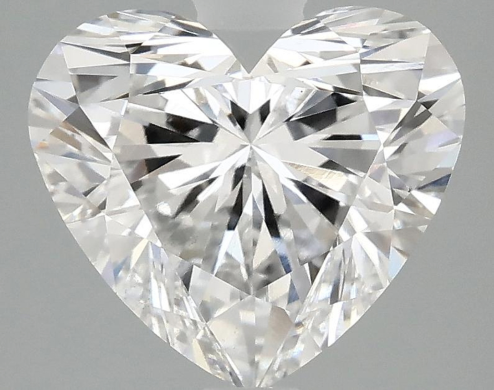 3.07 Carat Heart Shaped Ideal Cut VS2 IGI Certified Lab Grown Diamond