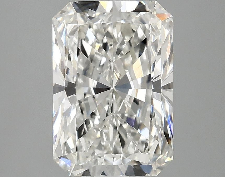 2.87 Carat Radiant Shaped Ideal Cut VVS2 IGI Certified Lab Grown Diamond