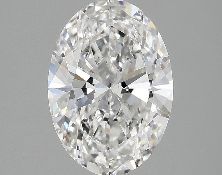 1.5 Carat Oval Shaped Ideal Cut VVS2 IGI Certified Lab Grown Diamond