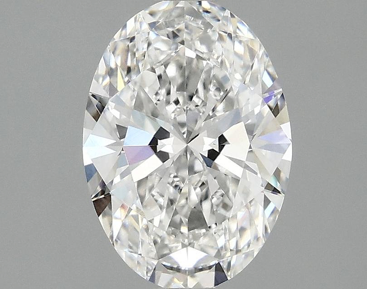 1.55 Carat Oval Shaped Ideal Cut VVS2 IGI Certified Lab Grown Diamond