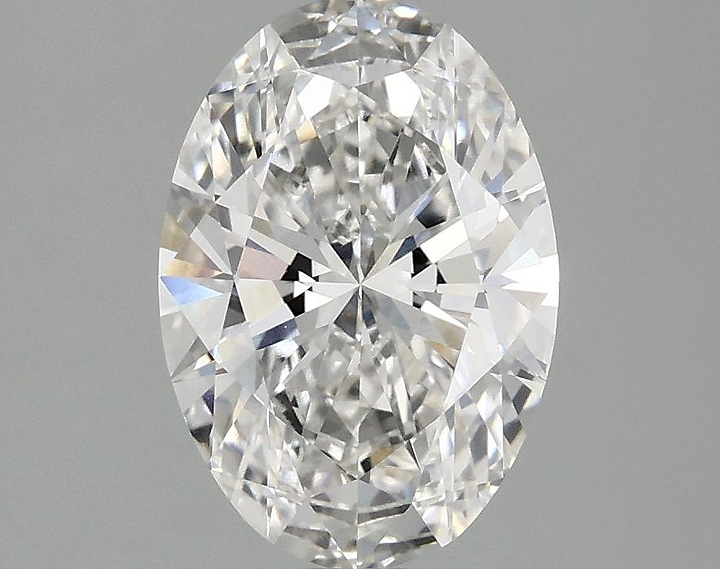 2.09 Carat Oval Shaped Ideal Cut VVS2 IGI Certified Lab Grown Diamond