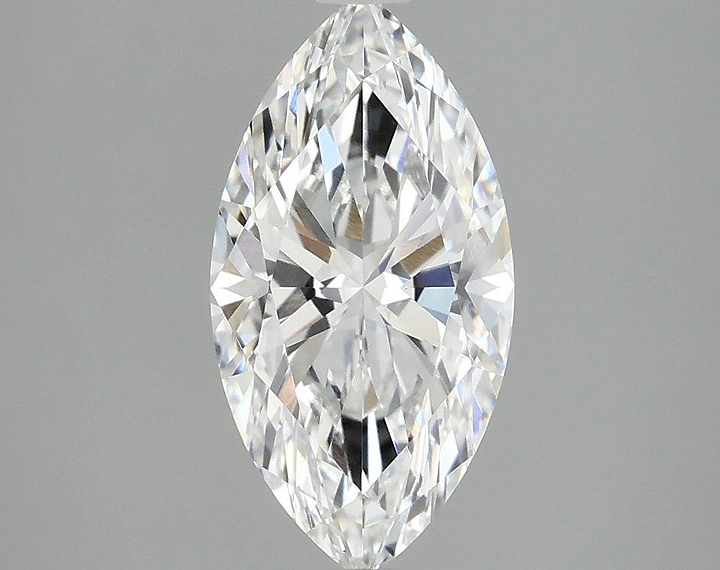 2.1 Carat Marquise Shaped Ideal Cut VVS2 IGI Certified Lab Grown Diamond