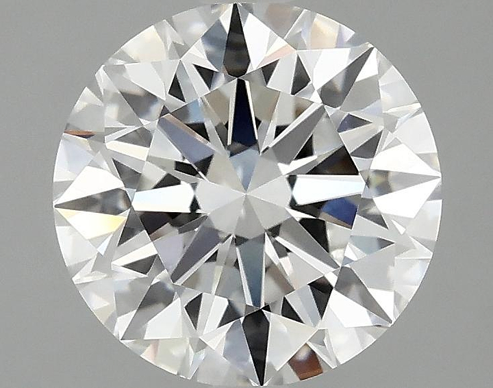 2.55 Carat Round Shaped Ideal Cut VVS2 IGI Certified Lab Grown Diamond