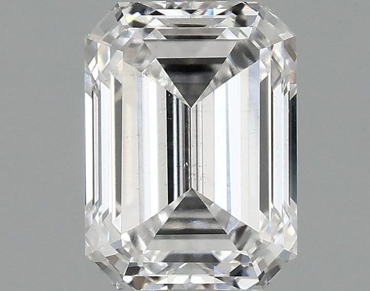 1.02 Carat Emerald Shaped Excellent Cut SI1 IGI Certified Lab Grown Diamond