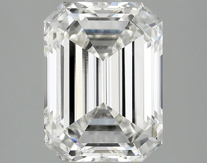 2.97 Carat Emerald Shaped Excellent Cut VS1 IGI Certified Lab Grown Diamond