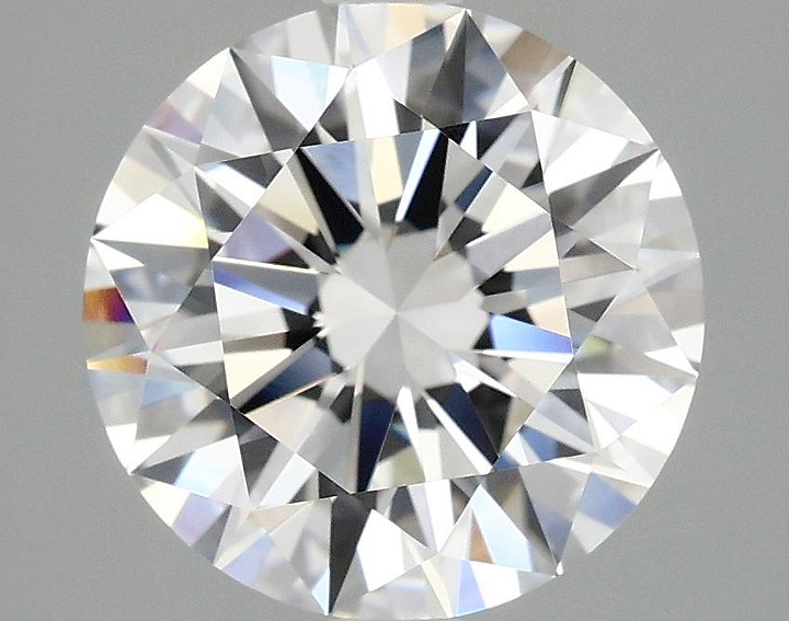 2.95 Carat Round Shaped Ideal Cut VVS2 IGI Certified Lab Grown Diamond