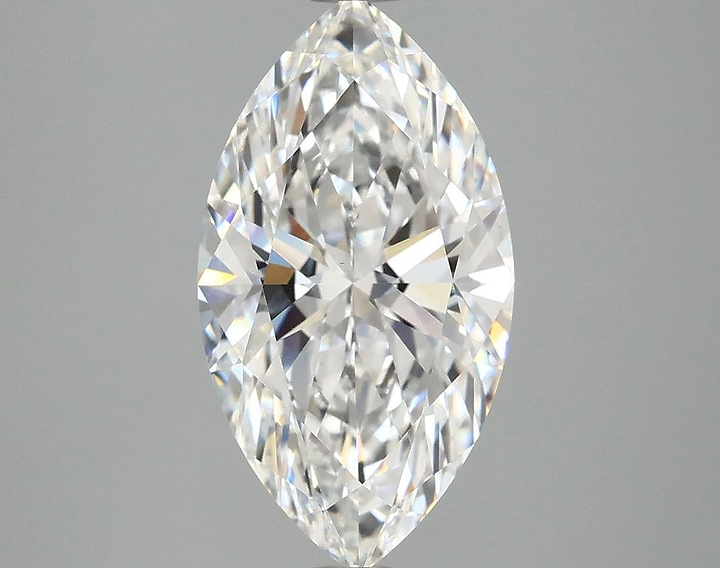 3.09 Carat Marquise Shaped Excellent Cut VS1 IGI Certified Lab Grown Diamond