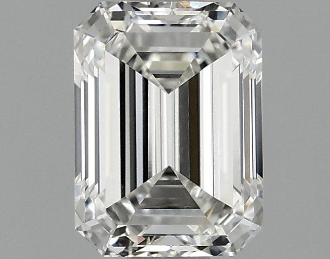0.98 Carat Emerald Shaped Excellent Cut VVS2 IGI Certified Lab Grown Diamond