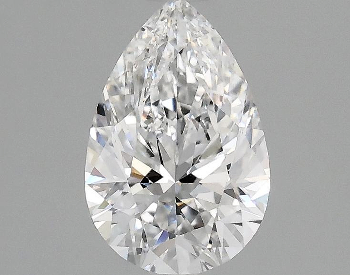 0.98 Carat Pear Shaped Excellent Cut VS1 IGI Certified Lab Grown Diamond
