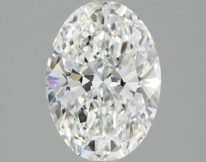 1.45 Carat Oval Shaped Ideal Cut VVS2 IGI Certified Lab Grown Diamond